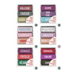 Coffret Trio Chaussettes Paillettes Fantaisie