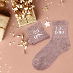 Chaussettes Paillettes Famille Fantaisie