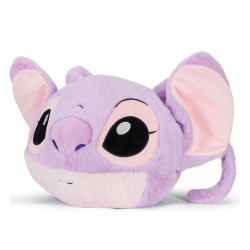 Coussin Peluche Chauffe-Mains Stitch Angel 3D Disney 3 en 1
