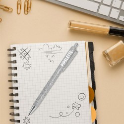 Stylo à Paillettes Mot Fantaisie