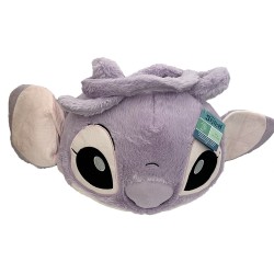 Coussin Peluche Chauffe-Mains Stitch Angel 3D Disney 3 en 1