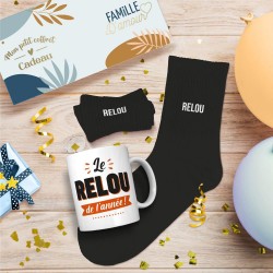 Coffret Mug et Chaussettes Fantaisie pour Homme