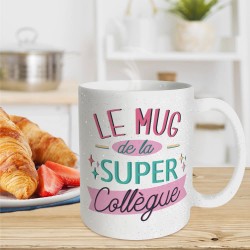 Mug Paillettes de la Super Collègue