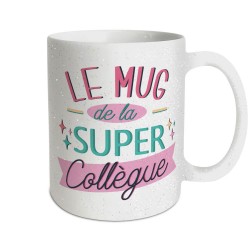 Mug Paillettes de la Super Collègue