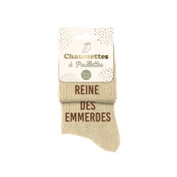 Chaussettes Paillettes Fantaisie Duo de Mots