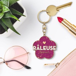 Porte-Clés Paillettes Mot Fantaisie