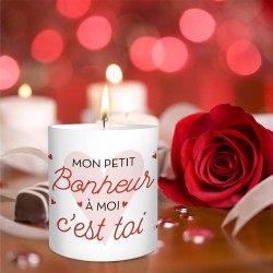 Bougie Fantaisie Je t'aime