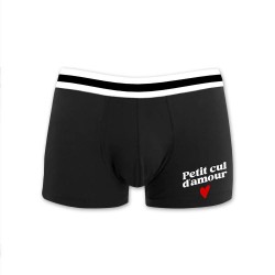 Boxer Noir Petit Cul d'Amour