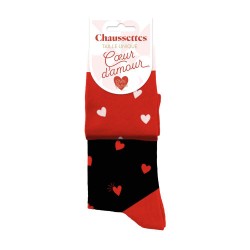 Chaussettes Duo Coeurs d'Amour