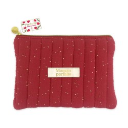 Pochette Rouge et Dorée Maman Parfaite
