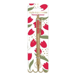 Stylo à Paillettes Mot Fantaisie