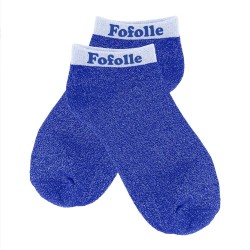 Socquettes Paillettes Colorées Mot Fantaisie
