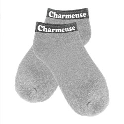 Socquettes Paillettes Colorées Mot Fantaisie