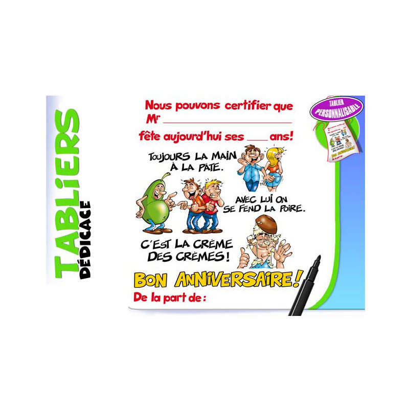 Tablier Anniversaire Avec Marqueur Cadeau Anniversaire Humoristique Sur Cadeaux Et Anniversaire Com Tablier Anniversaire Avec Marqueur Cadeau Anniversaire Humoristique Sur Cadeaux Et Anniversaire Com