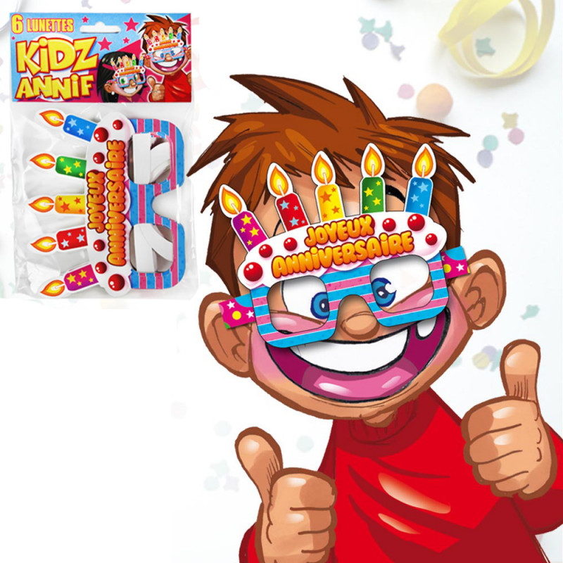 Lot De 6 Lunettes Joyeux Anniversaire Enfants Cadeau Anniversaire Enfant Sur Cadeaux Et Anniversaire Lot De 6 Lunettes Joyeux Anniversaire Enfants Cadeau Anniversaire Enfant Sur Cadeaux Et Anniversaire