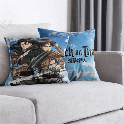 Coussin Manga l'Attaque des Titans